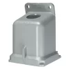 BB60N - Dispositivo dpin & sleeve IEC, para cubo 60 A 1 1/4 "NPT, angulado, gris no metálico